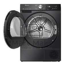Сушильная машина Hisense DH5S902UB2 черный, 9 кг, сушка - конденсационная, программ - 17, 59.5 x 84.5 x 64 см