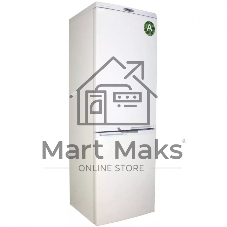 Холодильник DON R-290 BI белая искра двухкамерный 209/101л морозилка снизу