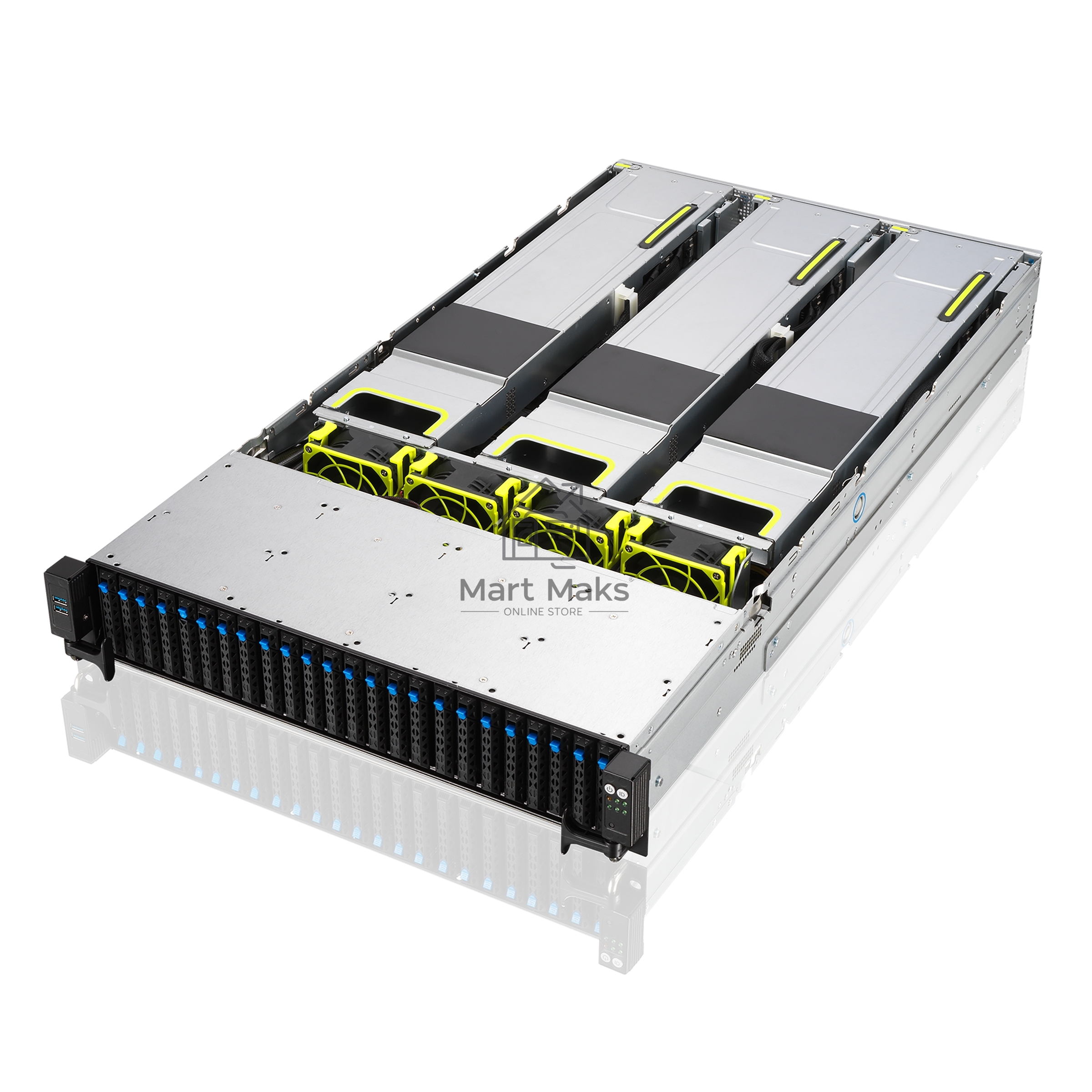 Серверная платформа ASUS RS720A-E11-RS24U/10G/1.6KW/24NVMe/OCP