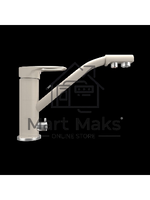 Кухонный смеситель Maunfeld MFQT-10LBG светло-бежевый