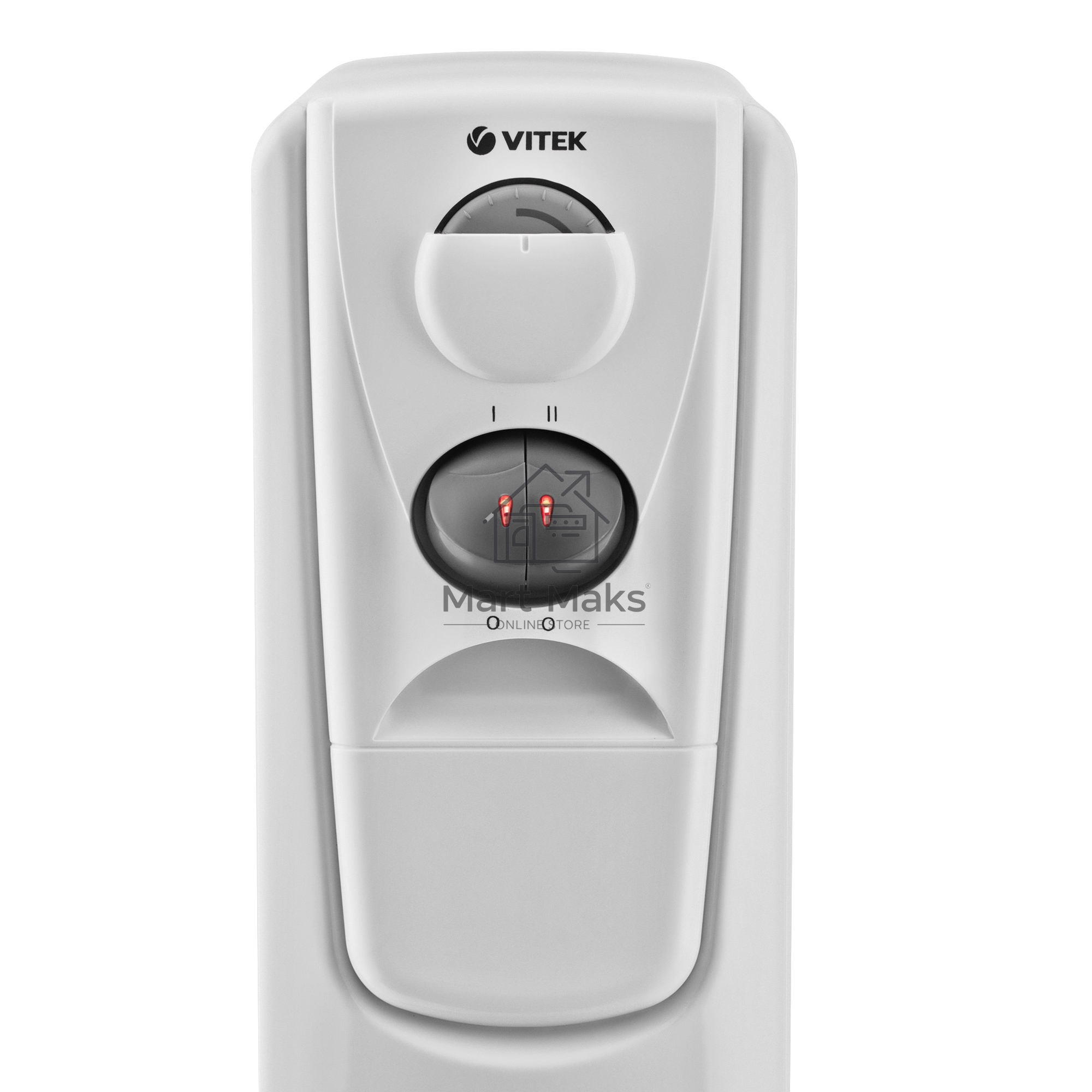 Радиатор масляный Vitek VT-2126 1500Вт белый