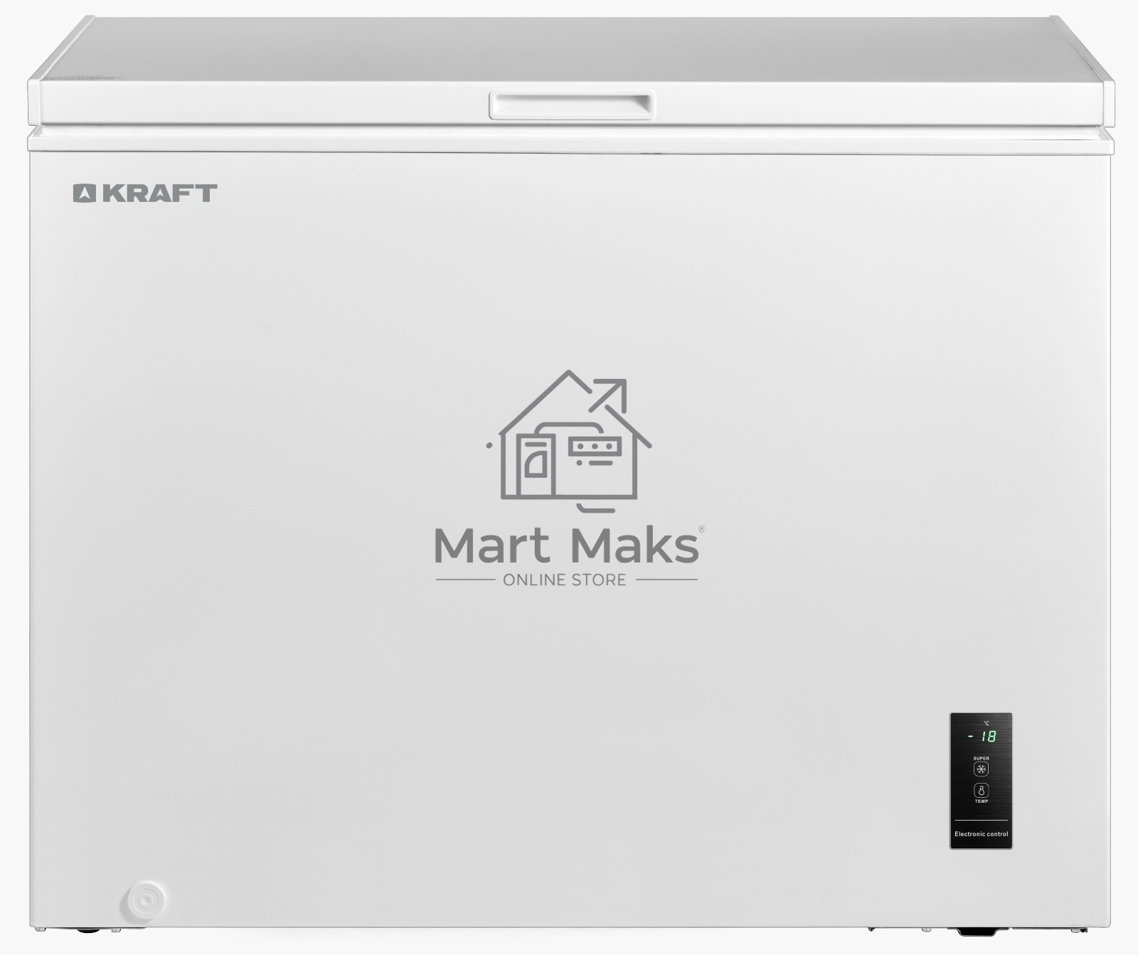Морозильный ларь Kraft BD(W)-300BL, белый, 280л