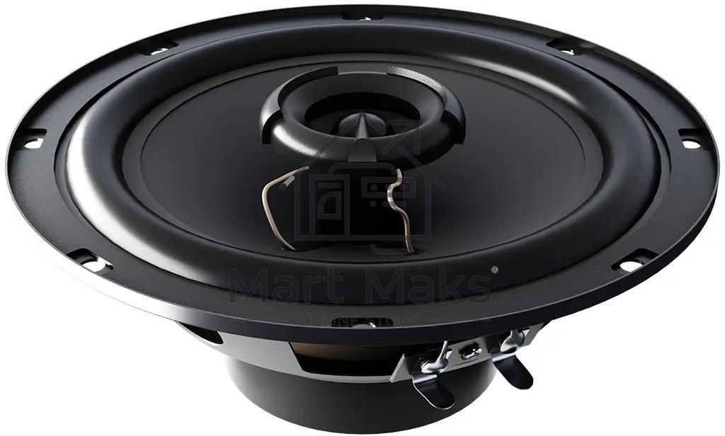 Колонки автомобильные Prology RX-165 160Вт 90дБ 4Ом 16см (6.5дюйм) (ком.:2кол.) коаксиальные двухполосные