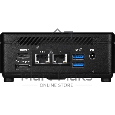 Неттоп MSI Cubi 5 1M-460BRU Core 7 150U (1.8) Graphics CR без ОС 2xGbitEth WiFi BT черный (936-B0A821-460)