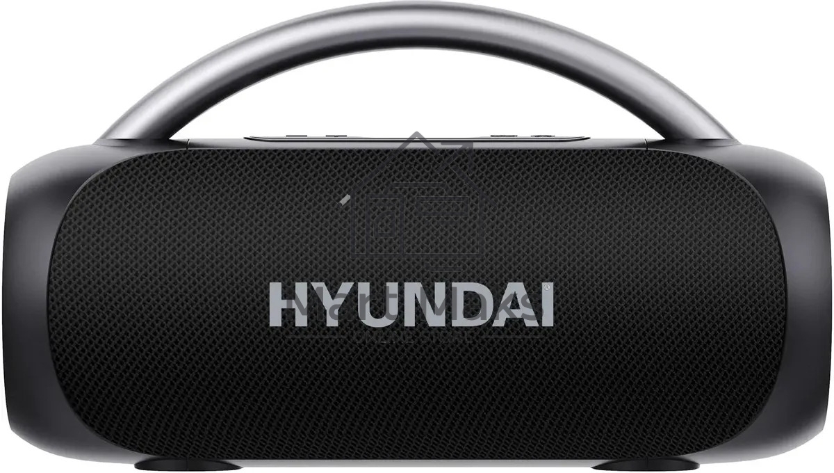 Колонка портативная Hyundai H-PS1026 черный 40W 2.0 BT 10м 1800mAh