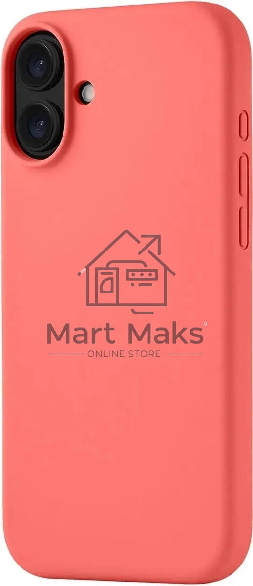 Чехол (клип-кейс) uBear для Apple iPhone 16 Plus Touch with MagSafe коралловый (CS416CR67PTH-I24M)
