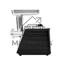 Мясорубка электрическая Polaris PMG 2561 черный, 2500 Вт, 2.7 кг/мин, реверс, защита от перегрузки, металлический лоток, насадки - 7
