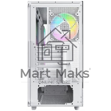 Компьютерный корпус Montech XR белый без БП ATX 3x120mm 2xUSB3.0 audio bott PSU