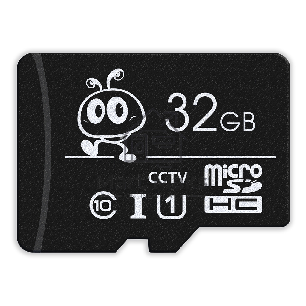 Флеш карта Smartbuy (SB32GbSDCCTV) micro SDHC 032Gb cl10 U1 V10 + адаптер