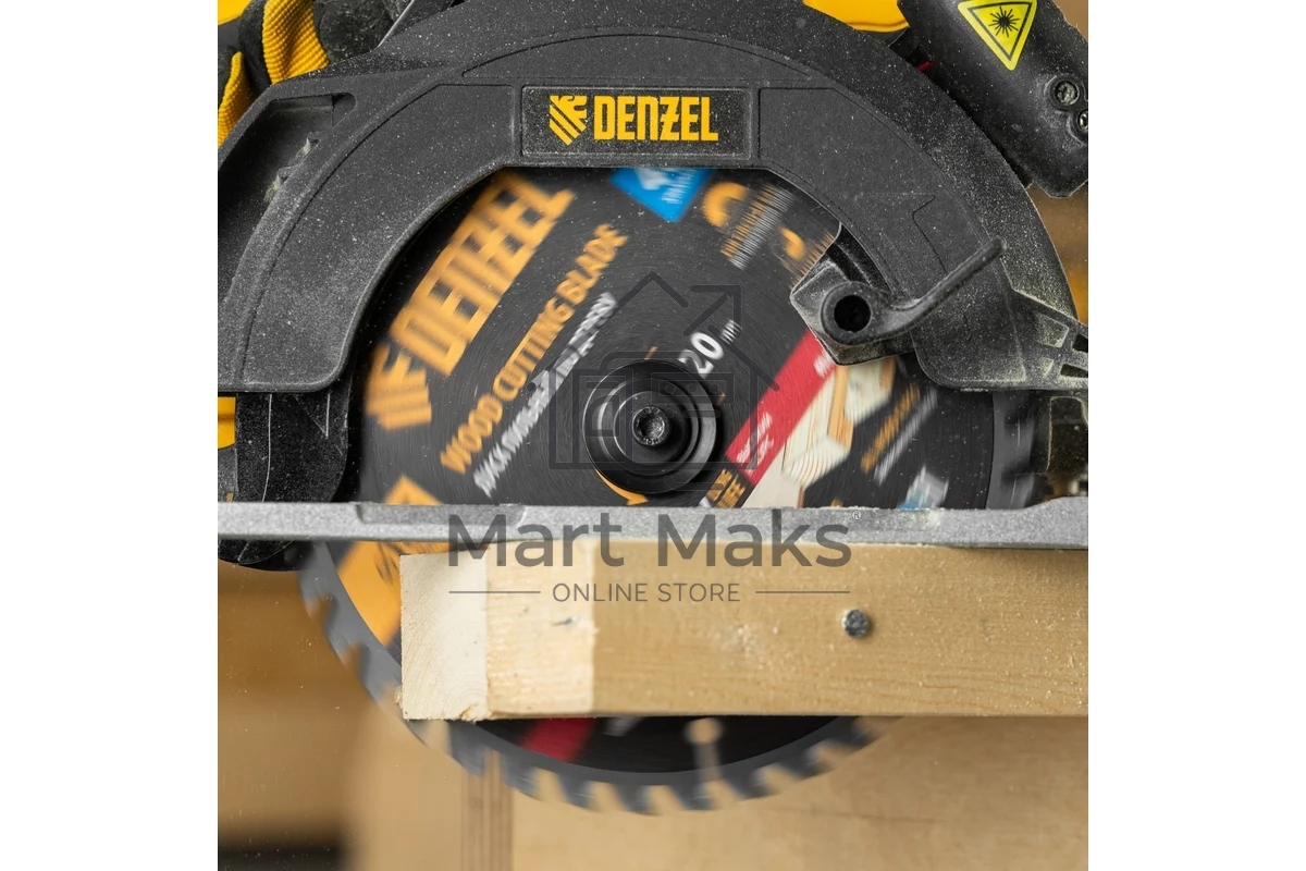 Пильный диск по дереву с гвоздями Denzel ф185 х 20 мм, 40 зубов 733947