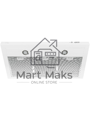 Вытяжка каминная Elikor Квадра 90П-650-К3Д белый, 90 см, 650 куб. м/ч, 56 дБ