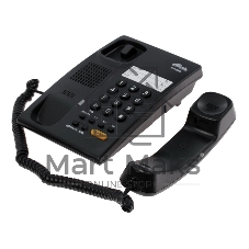 Телефон проводной Ritmix RT-330 черный