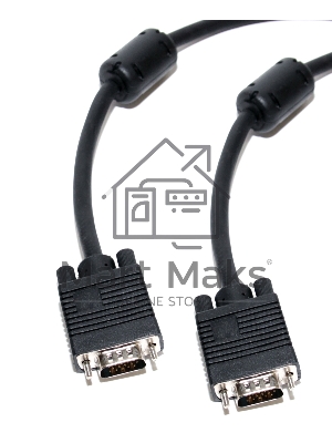 Кабель 5bites APC-133-200 Кабель VGA сигнальный HD15M/HD15M, ферр.кольца, 20м.