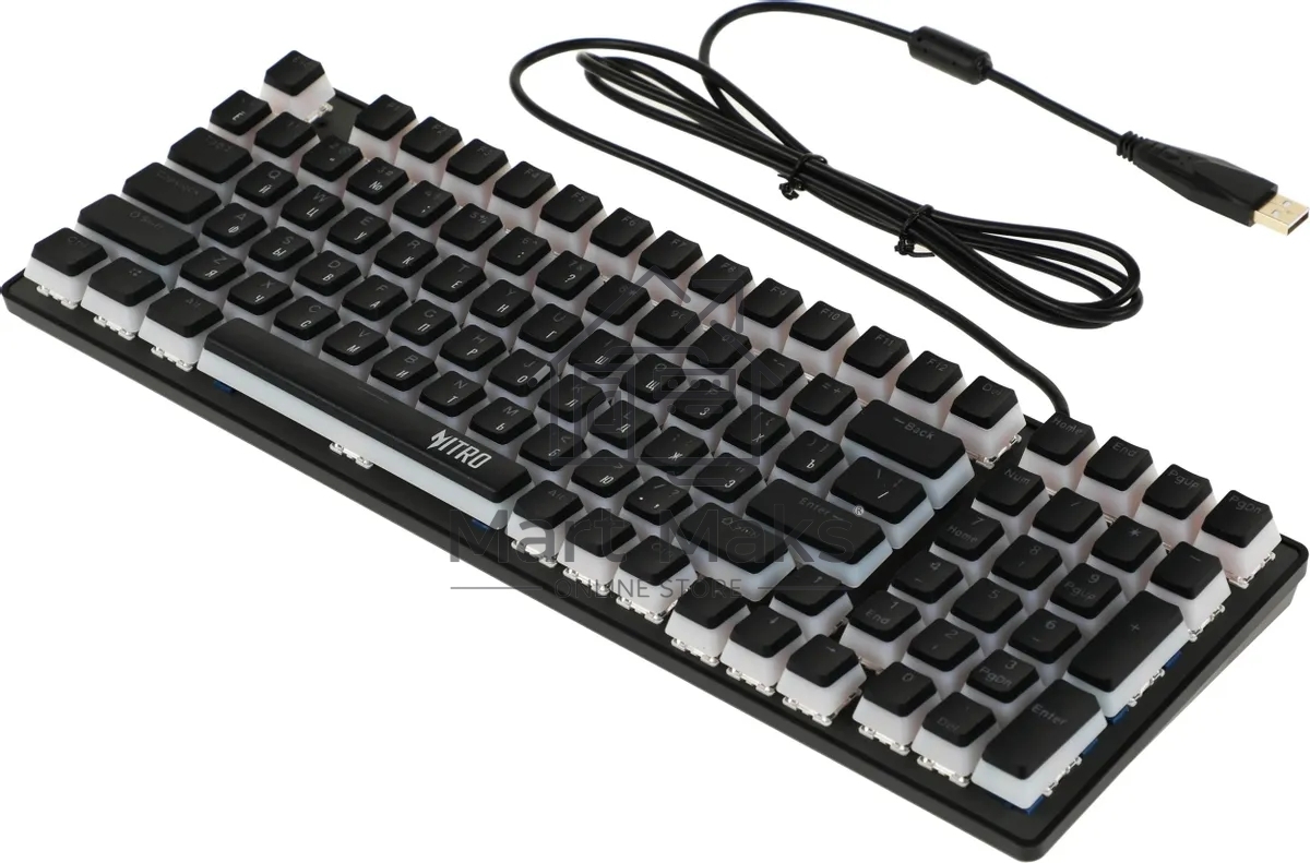 Клавиатура Acer Nitro OKW303 проводная, USB, черный
