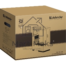 Компьютерный корпус Defender HyperHub черный,ATX,3fans,switchM/BSync