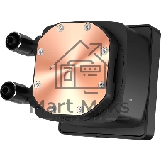 Система жидкостного охлаждения PCCooler DT360 ARGb Display BK (300W, 360мм, LED temp., черный, ARGb/Fans: 3x120мм, 83.83CFM, 3000RPM/Pump height 62мм, 15dBA, 2600RPM, Rad thickness 27мм/S: 1851, 1700, 1200, 115X, AM5, AM4)