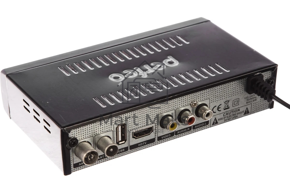 Приставка Perfeo (PF-A4412) LEADER DVB-T2/C для цифр.TV, Wi-Fi, IPTV, HDMI, 2 USB, DolbyDigital, пульт ДУ