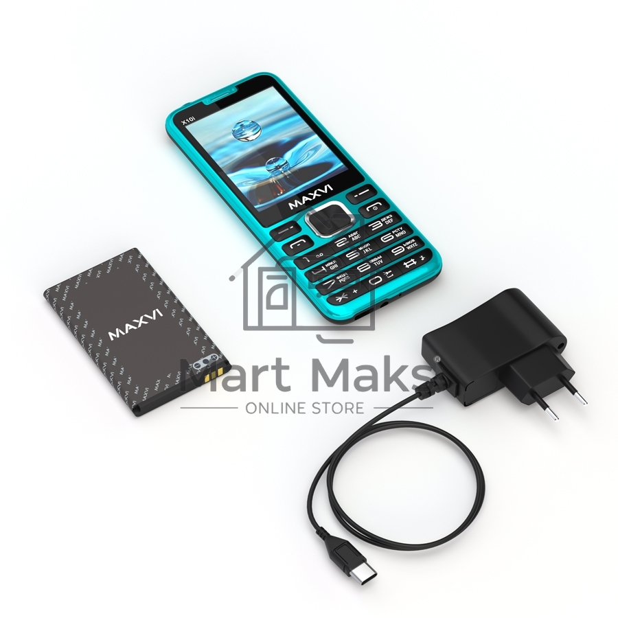 Мобильный телефон Maxvi X10i синий
