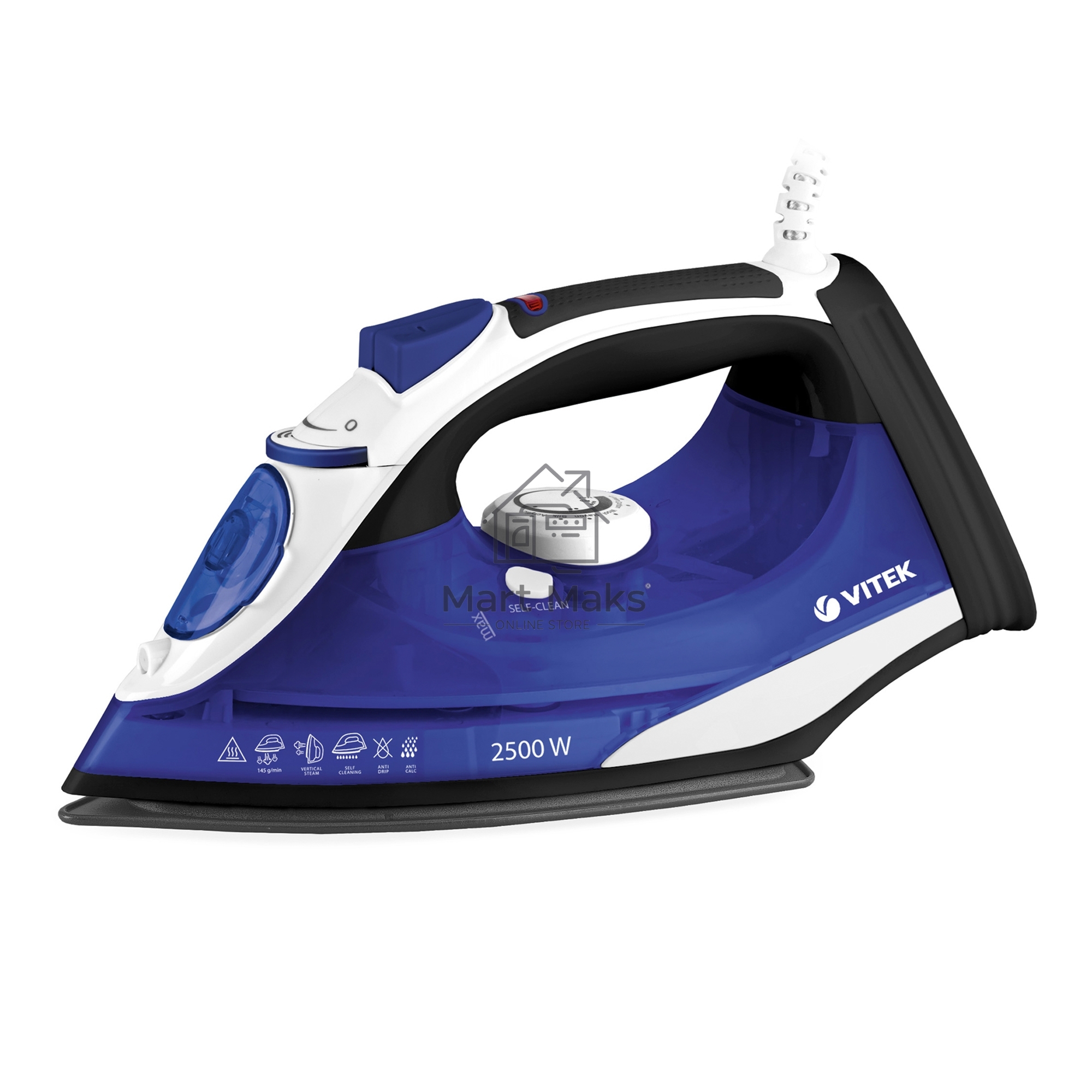 Утюг Vitek VT-8337 2500Вт, керам.