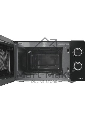 Микроволновая печь Centek CT-1575 черный, 20 л, 700 Вт, поворотный механизм