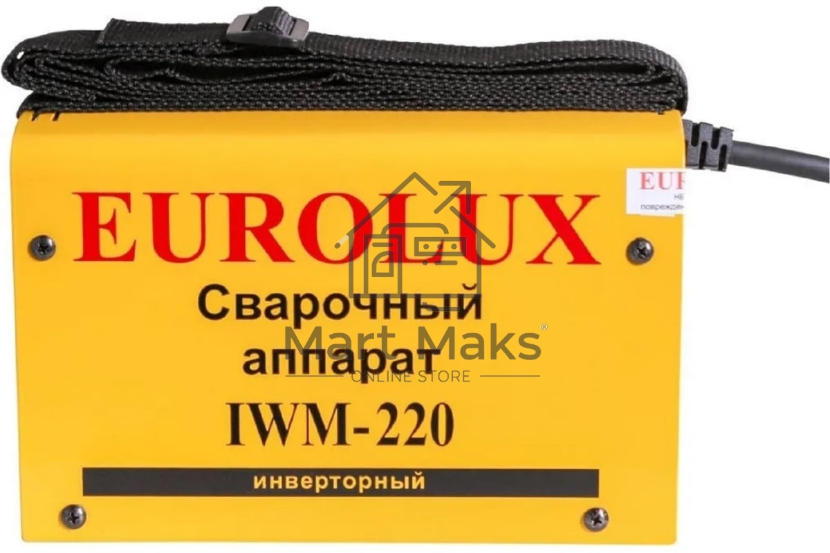 Сварочный аппарат Eurolux IWM220 инвертор ММА DC 7.2кВт