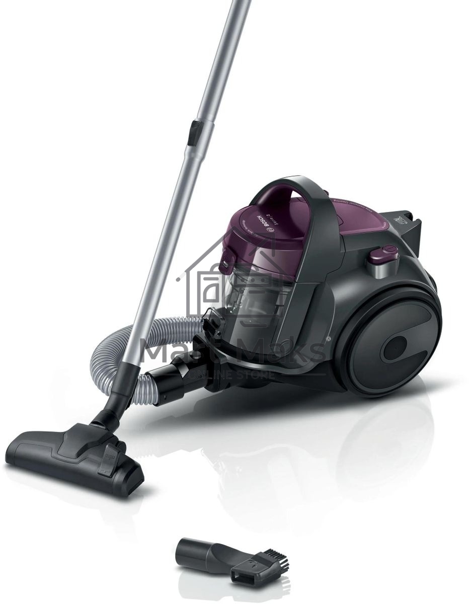 Пылесос Bosch BGC05AAA1, 350/700 Вт, уборка сухая, пылесборник контейнер 1.5 л