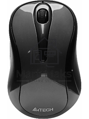 Мышь беспроводная A4Tech G3-280N серый глянец, 1200 dpi, радиоканал, USB, кнопки - 3