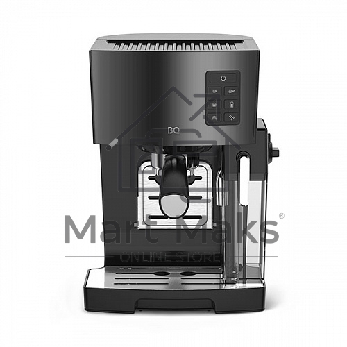Кофеварка рожковая BQ CM9002 черный, исп. кофе - молотый, 1.4 л, 1450 Вт, 19 Бар.