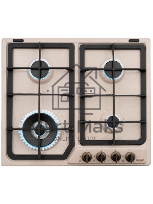 Газовая варочная панель DeLonghi OWF 46 PRO RUS независимая, бежевый