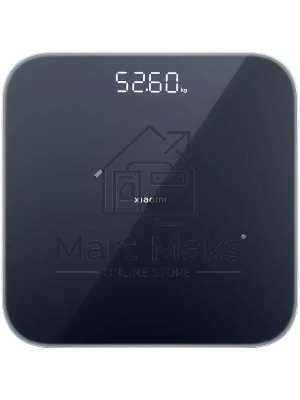 Весы напольные Xiaomi Mi Smart Scale S200 темно серый (BHR9239GL)