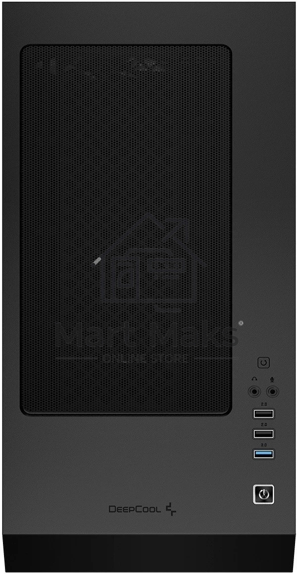 Компьютерный корпус Deepcool MATREXX 50 MESH 4FS без БП, боковое окно (закаленное стекло), 3xColor LED 120мм ветилятора спереди, 1xColor LED 120мм ветилятор сзади, черный, ATX