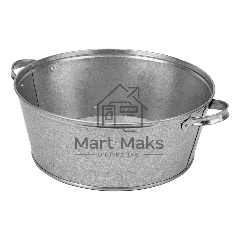 Таз оцинкованный Сибртех 13 л,