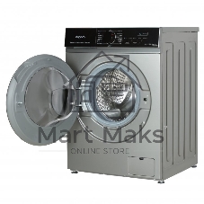Cтиральная машина Бирюса WM-SN1014/15 M металлик, загрузка фронтальная 10.5 кг, 1400 об/мин, класс: А+++