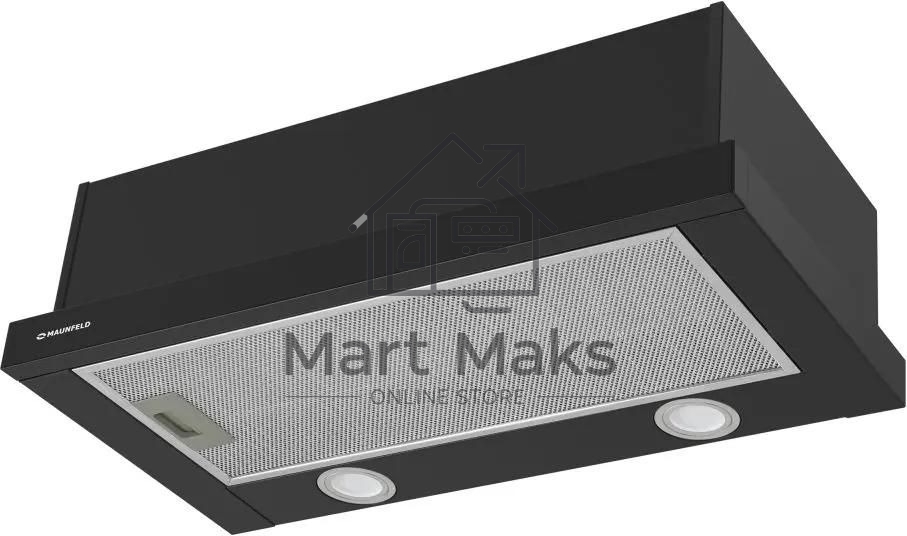 Вытяжка встраиваемая Maunfeld VS Light 60 черный, 60 см, 520 куб. м/ч, 56 дБ