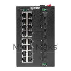 Коммутатор EKF TSX-U-8GX/SFP-16GT, 16×1 Гбит/с + 8×1 Гбит/с SFP, неуправляемый