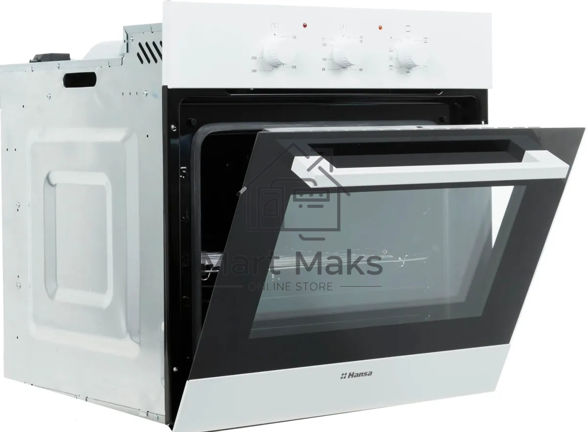 Духовой шкаф электрический Hansa BOEW681021 белый, встраиваемый