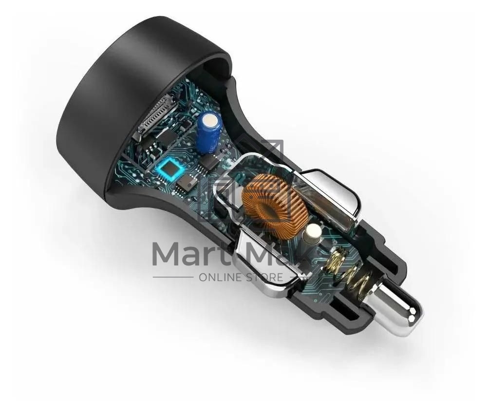 Автомобильное зарядное устройство Hama H-210569 1.67A+3A+2.22A PD универсальное черный