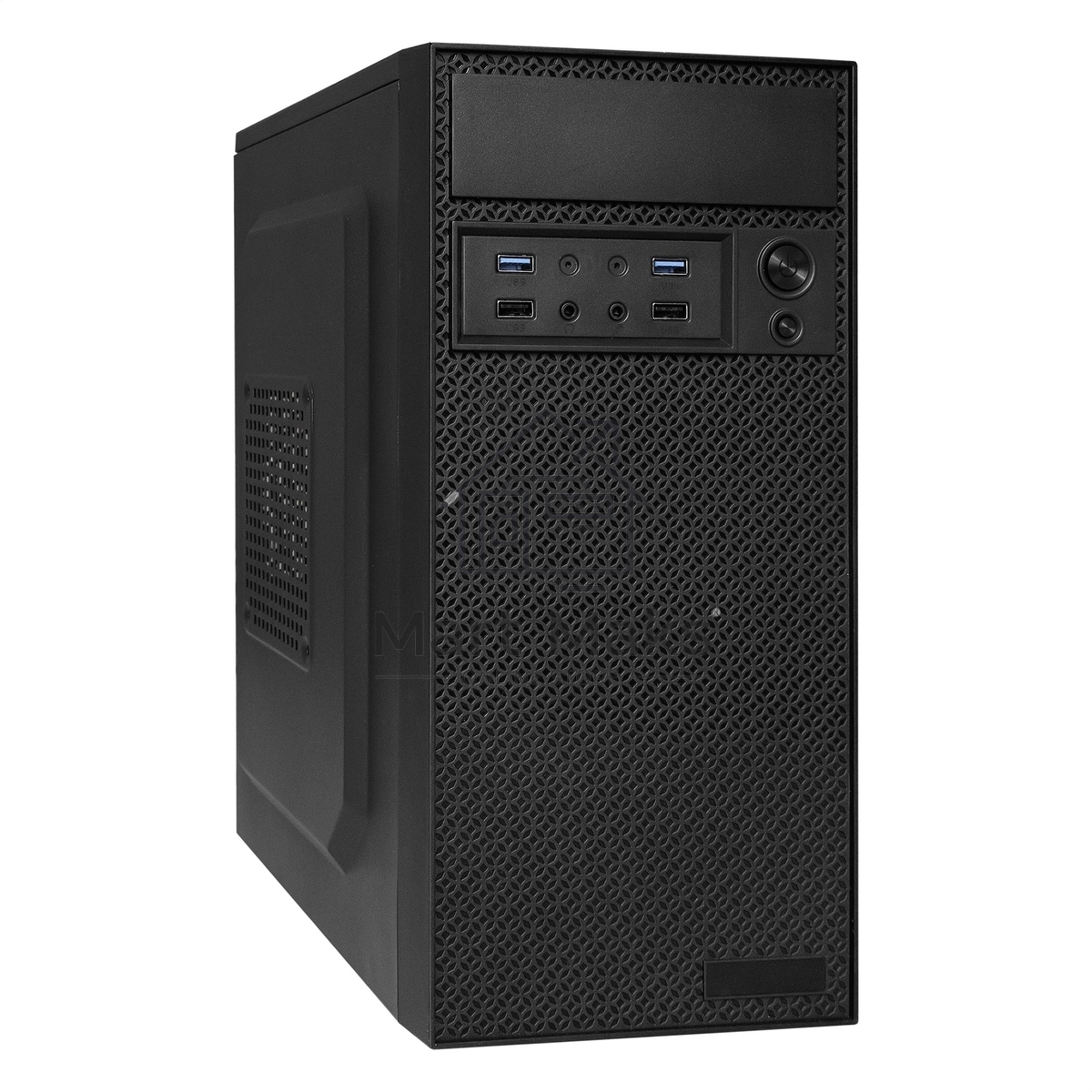 Компьютерный корпус Minitower ExeGate BAA-109U2-UNS350 (mATX, БП UNS350 с вент. 12см, 2*USB+2*USB3.0, аудио, черный)