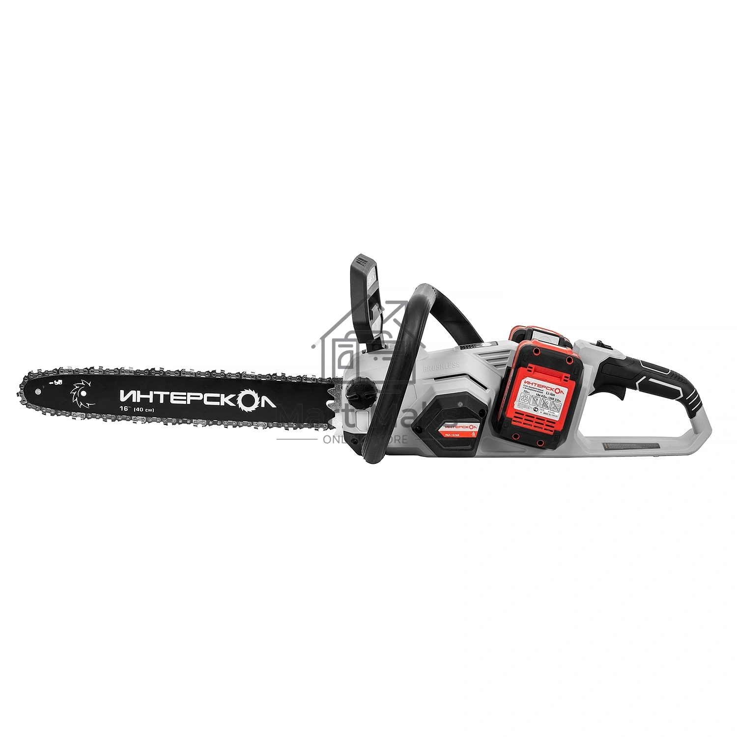 Цепная пила Интерскол ПЦА-16/36В дл.шины:16