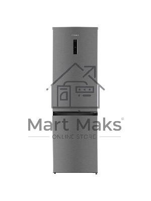 Холодильник Kuppersberg RFCN 2015 X нержавеющая сталь двухкамерный 235/109л морозилка снизу, No Frost