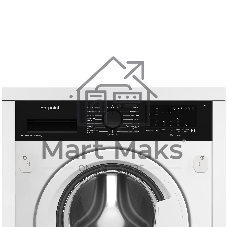 Стиральная машина встраиваемая Hotpoint WBIH 8490 VWB белый, загрузка фронтальная 8 кг, 1400 об/мин, класс А