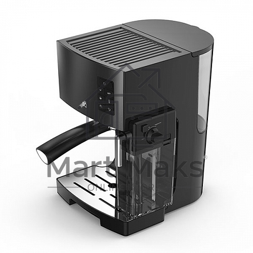 Кофеварка рожковая BQ CM9002 черный, исп. кофе - молотый, 1.4 л, 1450 Вт, 19 Бар.