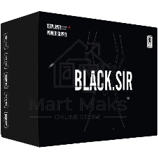 Блок питания 1STPLAYER BLACK.SIR 6.0 (SR-600W), 600Вт, 80 PLUS, 120мм, черный