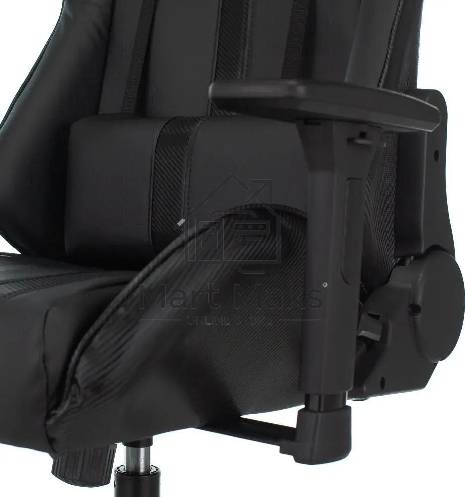 Кресло игровое A4Tech Bloody GC-600, черный, эко.кожа, крестовина металл