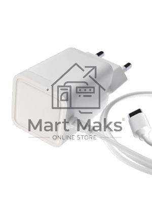 Сетевое зарядное устройство Maxvi A200Т Type-C 2А 10W, 1.2м, белый