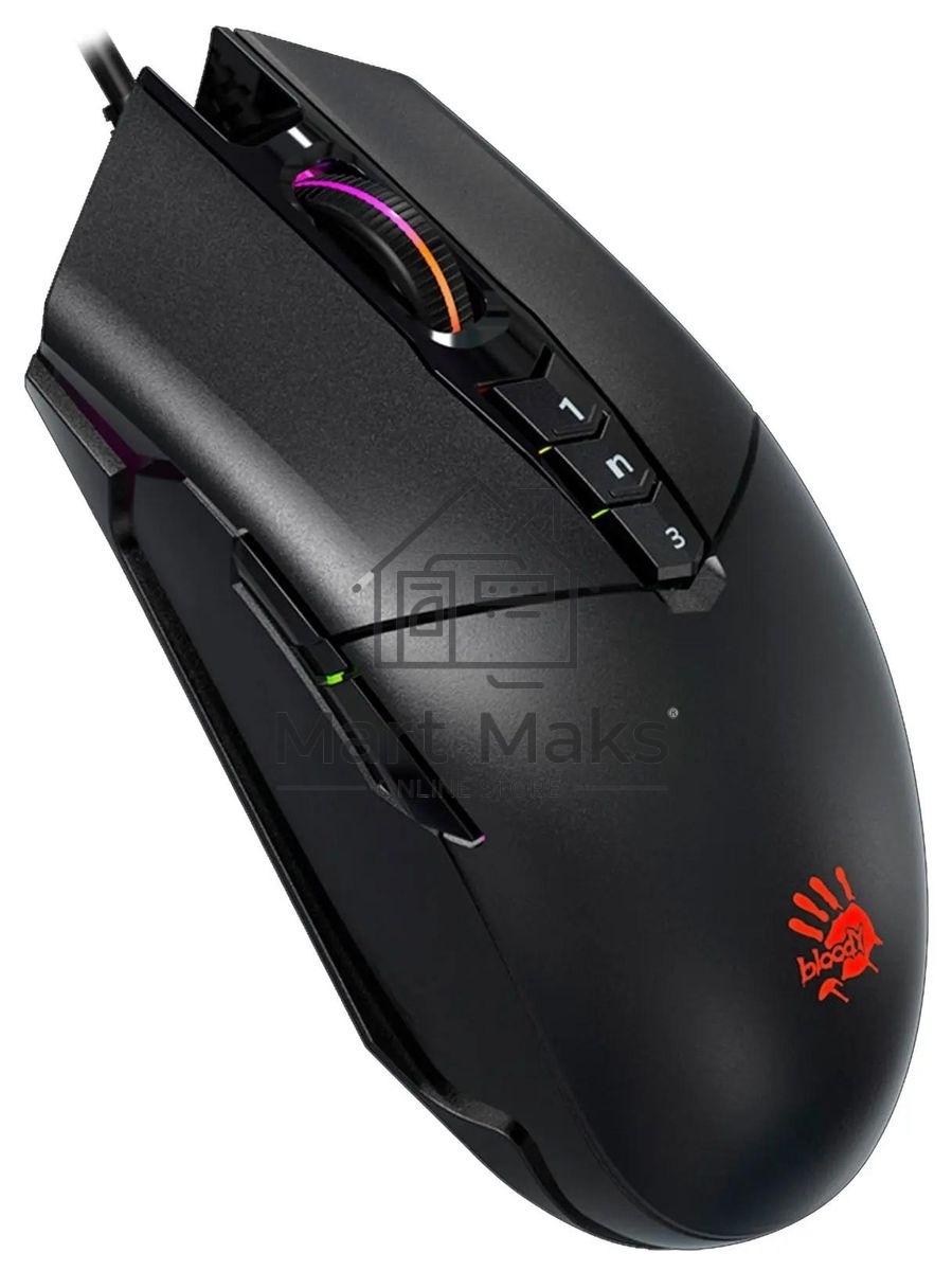 Мышь проводная A4Tech Bloody P91 Pro черный, 16000 dpi, USB, кнопки - 8