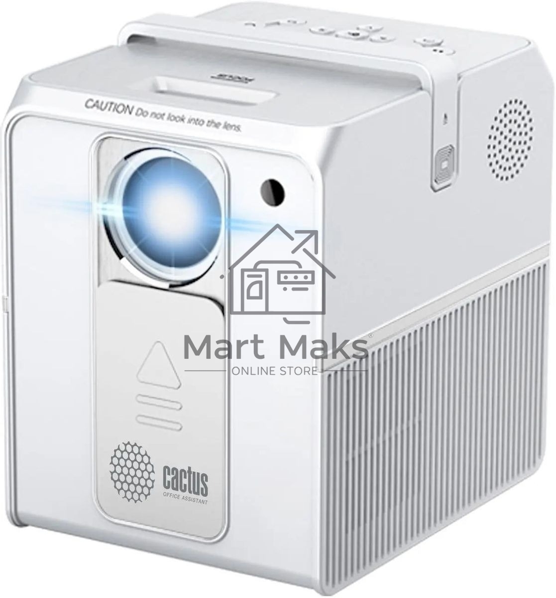 Проектор Cactus CS-PRC.04WT.Full HD-A + Экран CS-PSRM-180X180-WT LCD (1920x1080) 1000:1 ресурс лампы:50000часов 1xUSB typeA 1xHDMI 1.35кг