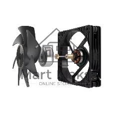 Вентилятор в корпус ASUS PROART PF120 FAN PWM BLACK черный, 120x120x28 мм, 3000 об/мин, 39 дБ, 4 pin
