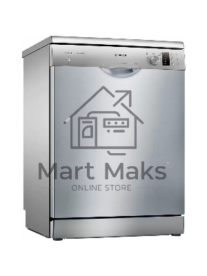 Посудомоечная машина Bosch SMS25AI05E, серебристая, 60 см, 12 компл., 48 дБ, класс A++