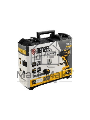Винтоверт ударный аккумуляторный бесщет CID-IB-200 18В Li-Ion Denzel